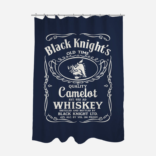 Black Knights-None-Polyester-Shower Curtain-Melonseta