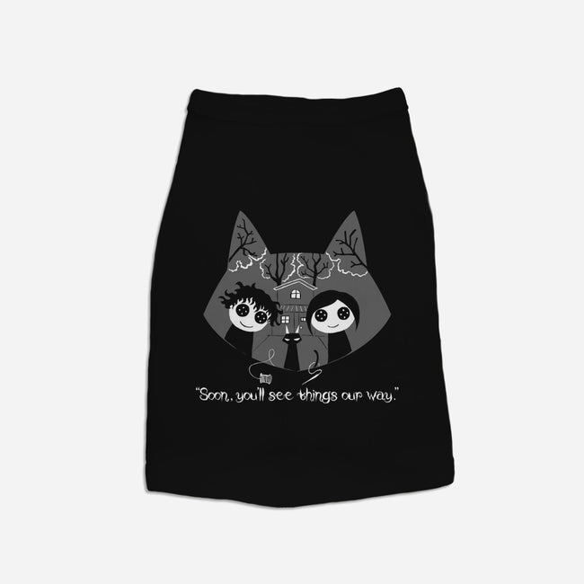 Button Eyes-Cat-Basic-Pet Tank-naomori