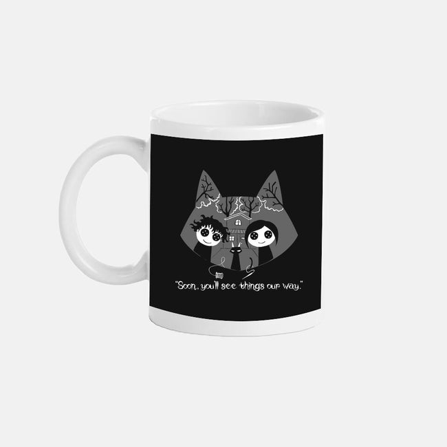 Button Eyes-None-Mug-Drinkware-naomori