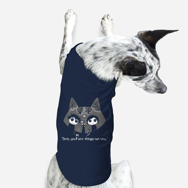 Button Eyes-Dog-Basic-Pet Tank-naomori