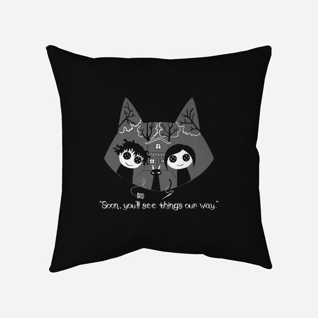 Button Eyes-None-Non-Removable Cover w Insert-Throw Pillow-naomori