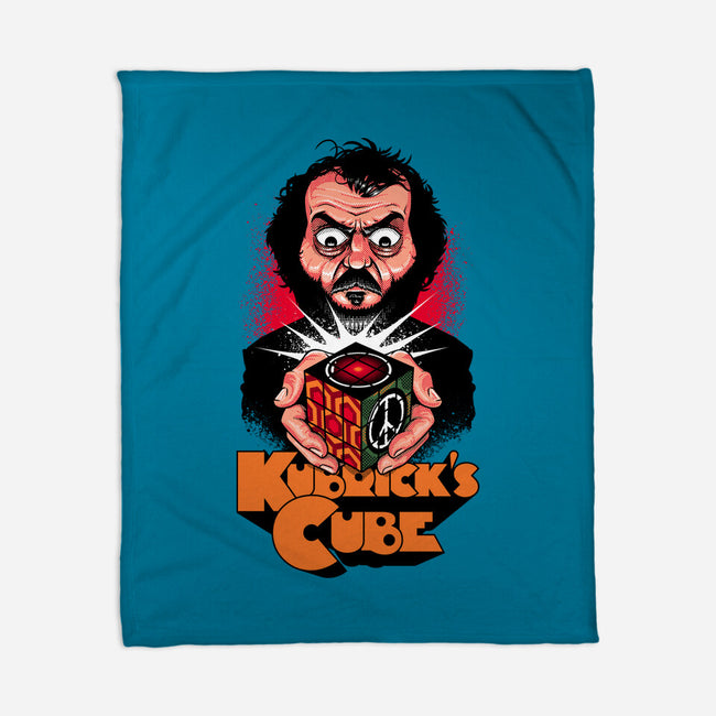 Kubricks Cube-None-Fleece-Blanket-Tronyx79