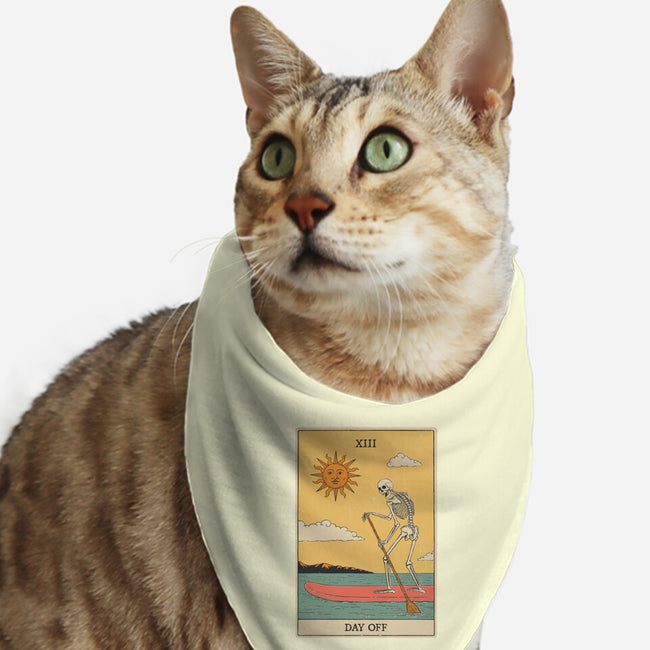 Summer Day Off-Cat-Bandana-Pet Collar-dfonseca