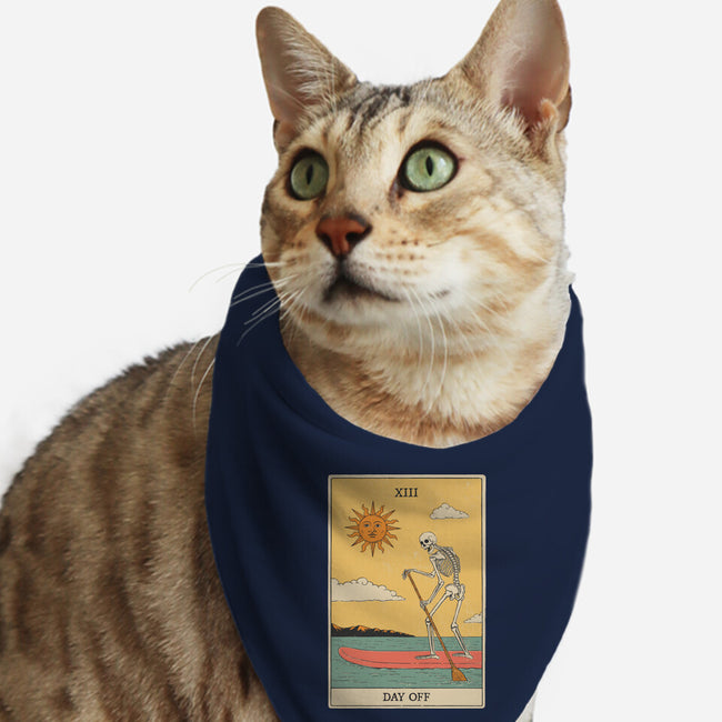 Summer Day Off-Cat-Bandana-Pet Collar-dfonseca