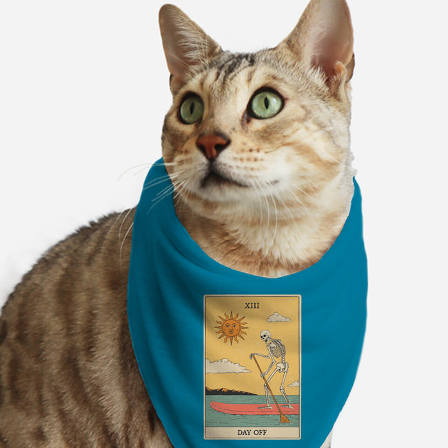 Summer Day Off-Cat-Bandana-Pet Collar-dfonseca