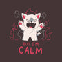 But I'm Calm-None-Removable Cover w Insert-Throw Pillow-yumie