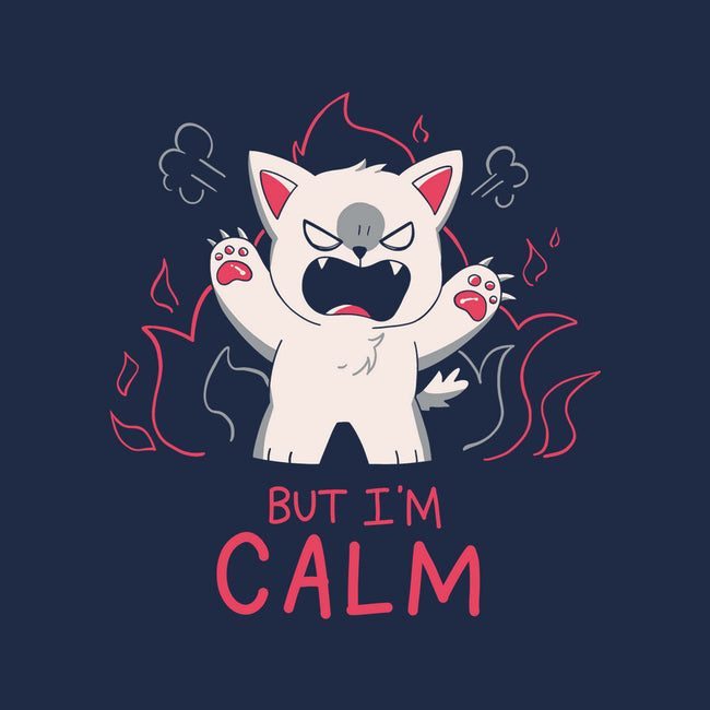 But I'm Calm-Youth-Pullover-Sweatshirt-yumie