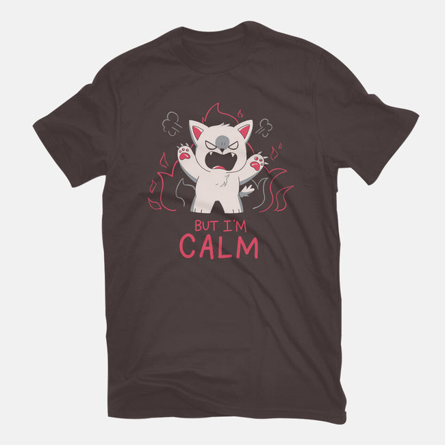 But I'm Calm-Womens-Basic-Tee-yumie