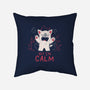 But I'm Calm-None-Non-Removable Cover w Insert-Throw Pillow-yumie