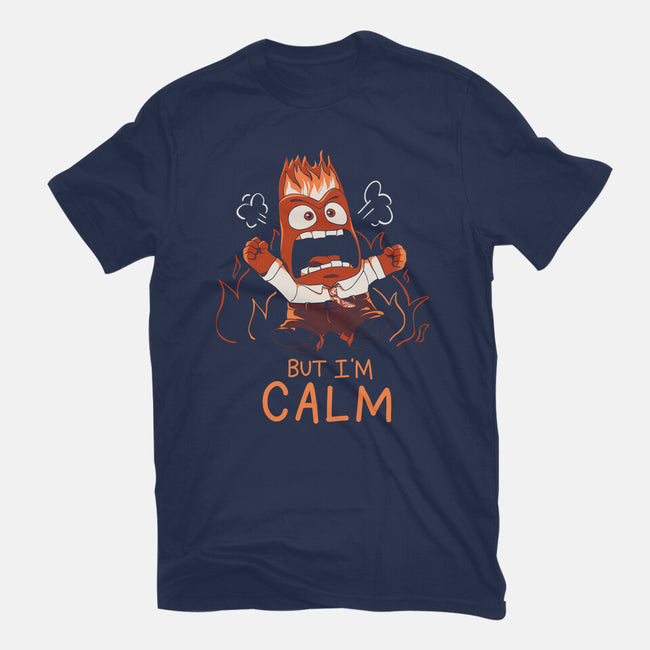 I Am Calm-Womens-Basic-Tee-yumie