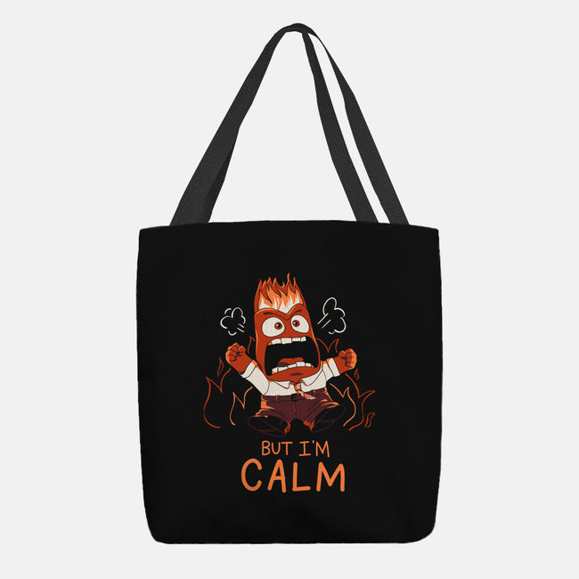 I Am Calm-None-Basic Tote-Bag-yumie