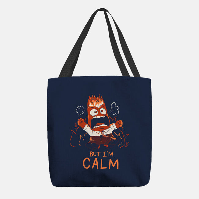 I Am Calm-None-Basic Tote-Bag-yumie