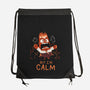 I Am Calm-None-Drawstring-Bag-yumie