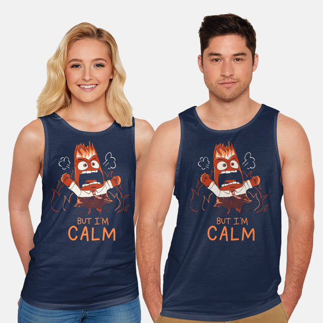 I Am Calm-Unisex-Basic-Tank-yumie