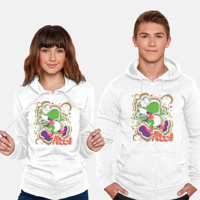 Fuzzy Dino-Unisex-Pullover-Sweatshirt-estudiofitas