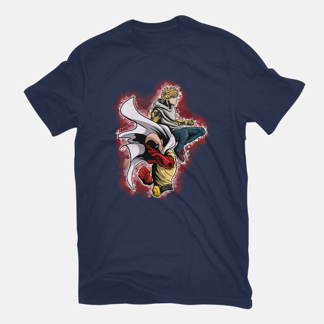 Two Heroes And One Punch-Womens-Basic-Tee-nickzzarto