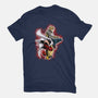 Two Heroes And One Punch-Womens-Fitted-Tee-nickzzarto