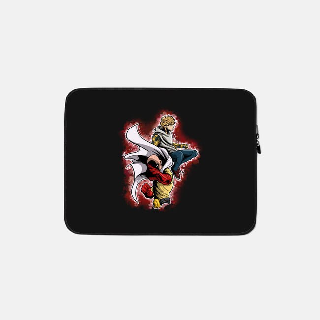 Two Heroes And One Punch-None-Zippered-Laptop Sleeve-nickzzarto