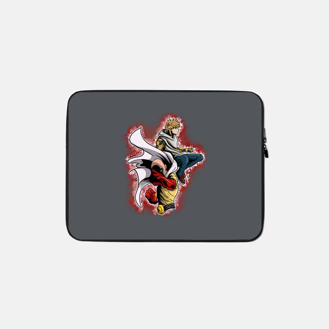 Two Heroes And One Punch-None-Zippered-Laptop Sleeve-nickzzarto