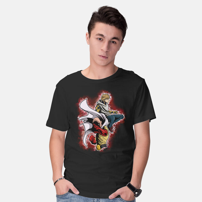 Two Heroes And One Punch-Mens-Basic-Tee-nickzzarto