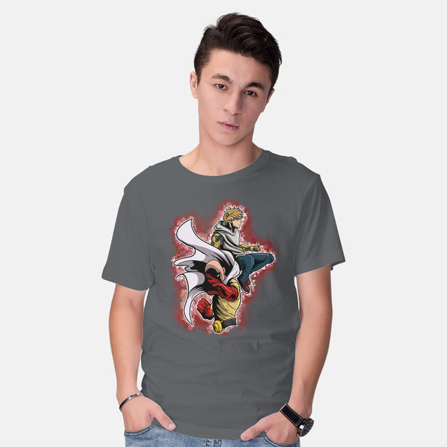 Two Heroes And One Punch-Mens-Basic-Tee-nickzzarto