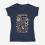 Ancient Weapons-Womens-V-Neck-Tee-Hafaell