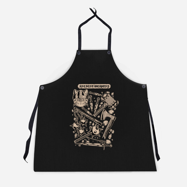 Ancient Weapons-Unisex-Kitchen-Apron-Hafaell