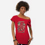 Ancient Weapons-Womens-Off Shoulder-Tee-Hafaell