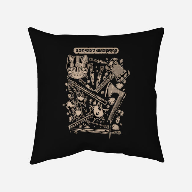 Ancient Weapons-None-Non-Removable Cover w Insert-Throw Pillow-Hafaell