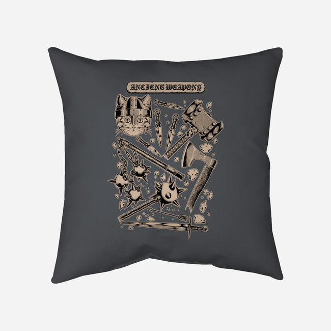 Ancient Weapons-None-Non-Removable Cover w Insert-Throw Pillow-Hafaell