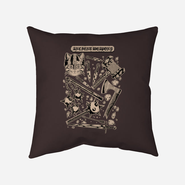 Ancient Weapons-None-Non-Removable Cover w Insert-Throw Pillow-Hafaell