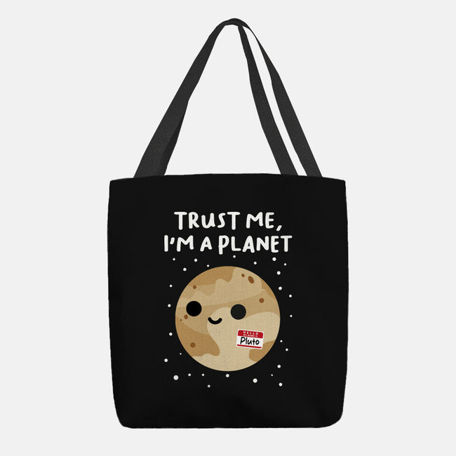 Trust Me I'm A Planet-None-Basic Tote-Bag-DrMonekers