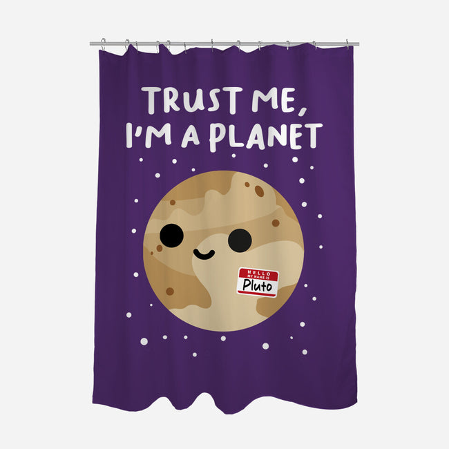 Trust Me I'm A Planet-None-Polyester-Shower Curtain-DrMonekers