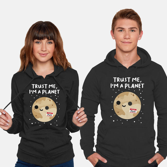 Trust Me I'm A Planet-Unisex-Pullover-Sweatshirt-DrMonekers