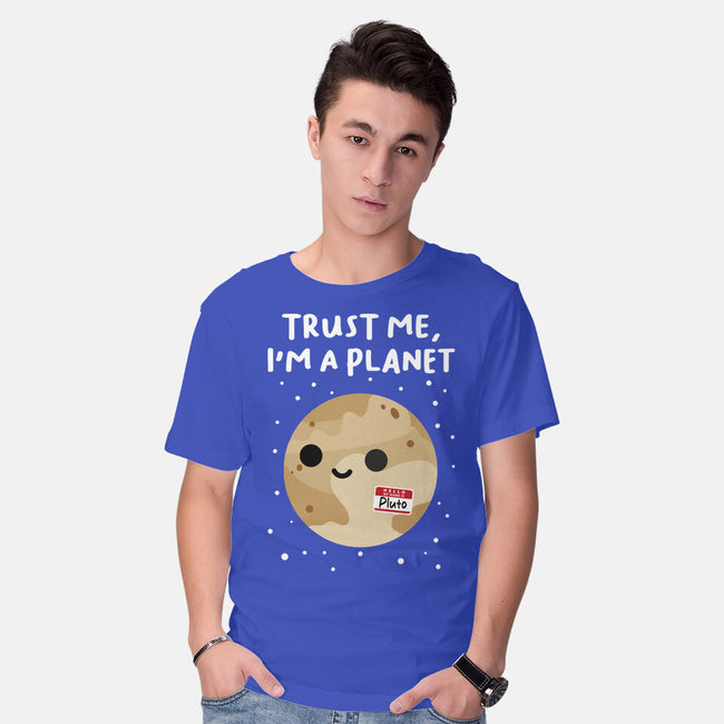 Trust Me I'm A Planet-Mens-Basic-Tee-DrMonekers