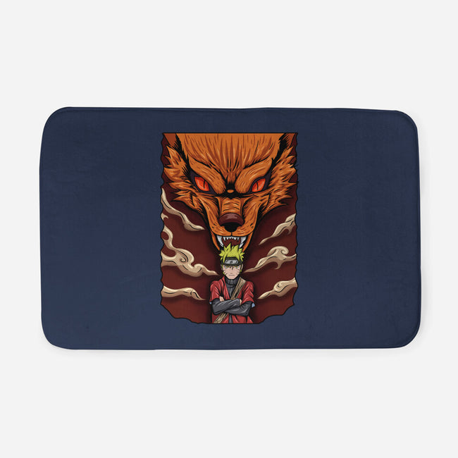 Power Of Kyubi-None-Memory Foam-Bath Mat-nickzzarto