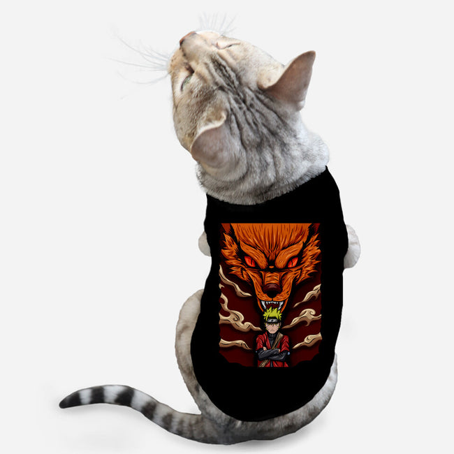 Power Of Kyubi-Cat-Basic-Pet Tank-nickzzarto