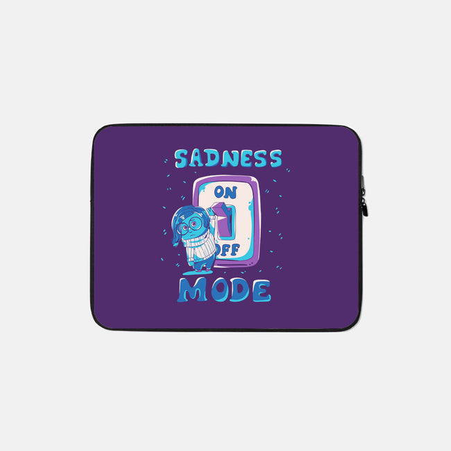 Sadness Mode-None-Zippered-Laptop Sleeve-yumie