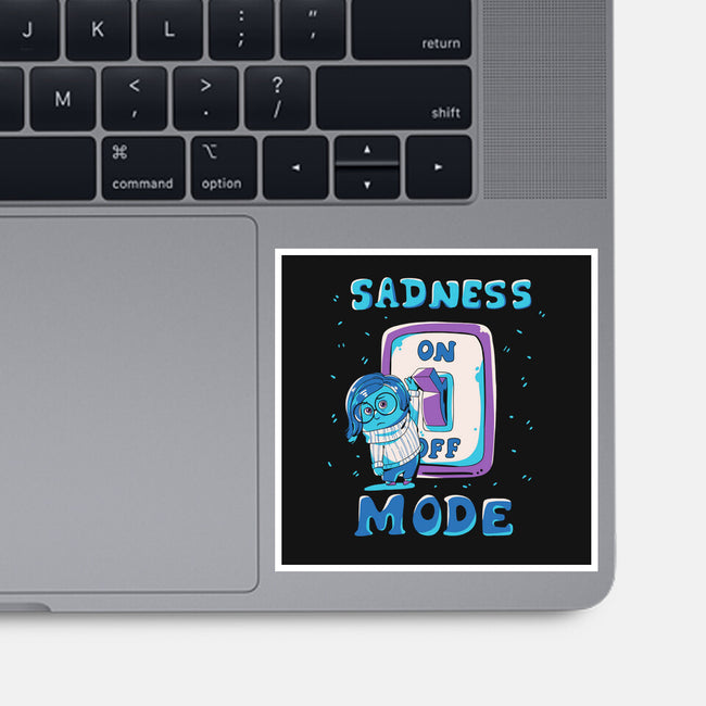 Sadness Mode-None-Glossy-Sticker-yumie