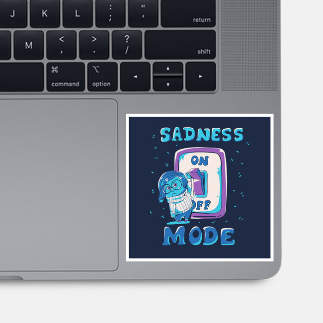 Sadness Mode-None-Glossy-Sticker-yumie