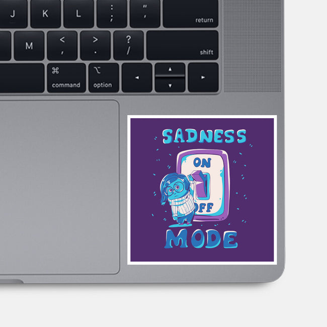 Sadness Mode-None-Glossy-Sticker-yumie