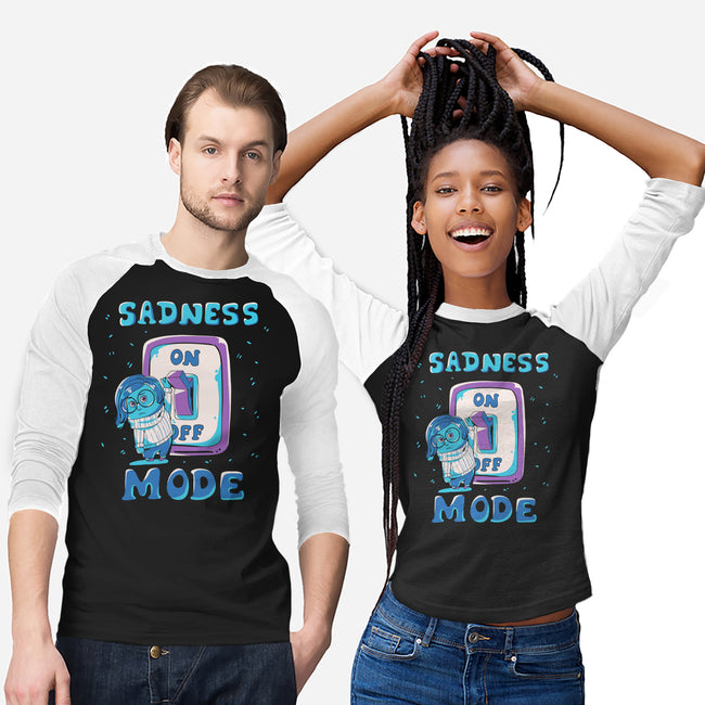 Sadness Mode-Unisex-Baseball-Tee-yumie