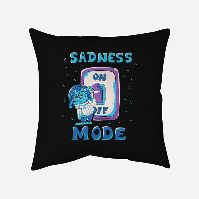 Sadness Mode-None-Removable Cover w Insert-Throw Pillow-yumie