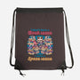 Cat Books Library-None-Drawstring-Bag-Studio Mootant