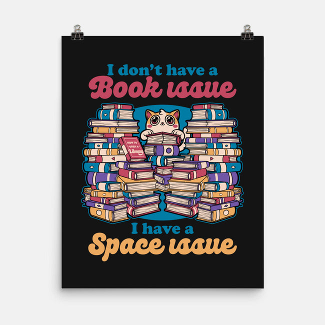 Cat Books Library-None-Matte-Poster-Studio Mootant