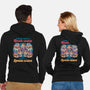 Cat Books Library-Unisex-Zip-Up-Sweatshirt-Studio Mootant