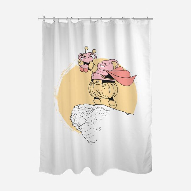 Prince Kirbuu-None-Polyester-Shower Curtain-naomori