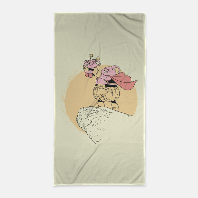 Prince Kirbuu-None-Beach-Towel-naomori