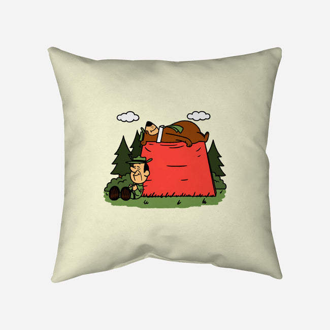 Jellystonuts-None-Non-Removable Cover w Insert-Throw Pillow-Raffiti