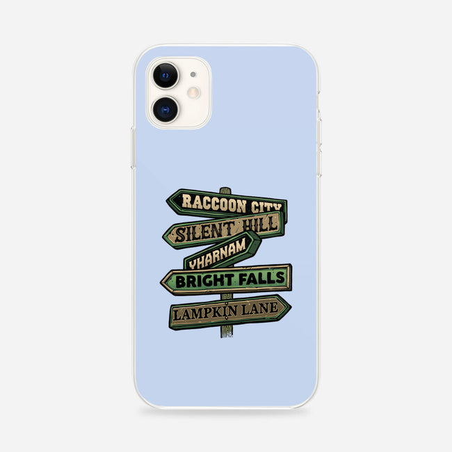 Spooky Towns-iPhone-Snap-Phone Case-glitchygorilla